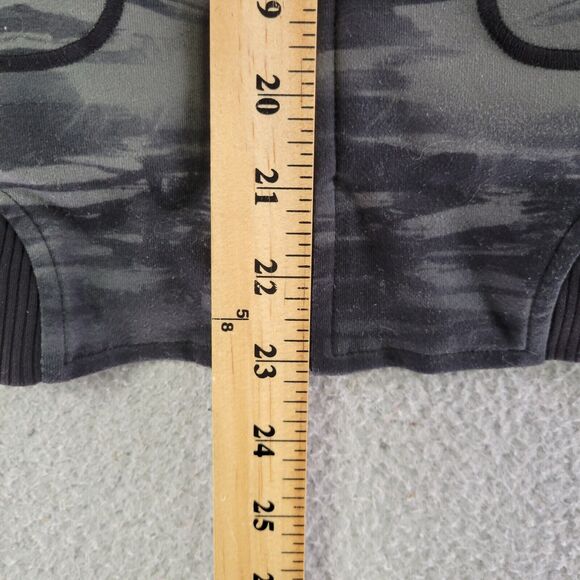 Athleta Performance Track Jacket Womens S Gray Zip Pockets Stretch Athleisure - Picture 8 of 8